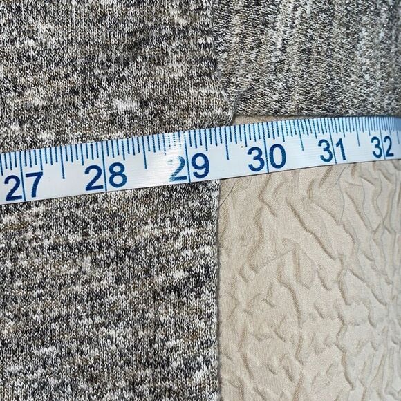 Loft Womens Open Front Cardigan Sweater Metallic Acrylic Blend Gray Small Petite - Picture 7 of 8